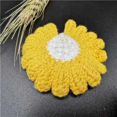 Hot Sale Sunflower Embroidered Kids Patch For Garment