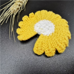 Hot Sale Sunflower Embroidered Kids Patch For Garment