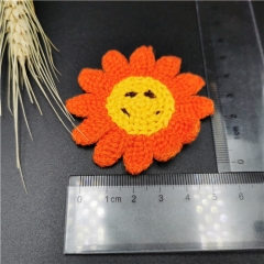 Lovely Sunflower Embroidered Kids Patch trim