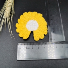 Hot Sale Sunflower Embroidered Kids Patch For Garment