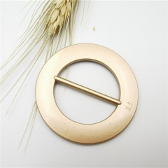 new fashion round zinc alloy belt buckle