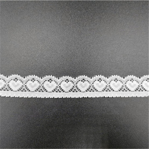 new arrival white elastic lace for garment