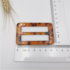 fashion brown resin buckle