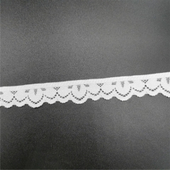 fashion wholesale white elastic lace tape