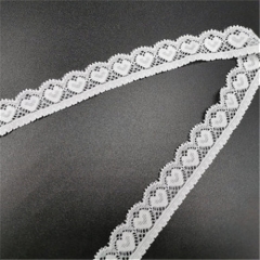 new arrival white elastic lace for garment