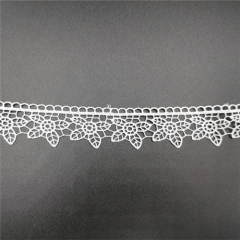 fancy polyester flower lace