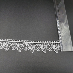 fancy polyester flower lace