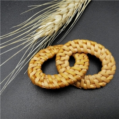 fashion rattan buckle ring trims