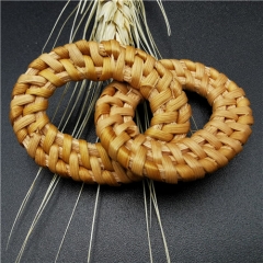 fashion rattan buckle ring trims