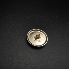 2cm round metal button