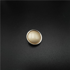 2cm gold round shank button custom made buttons for clothes