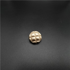 gold alloy shirt button 1.5cm clothes shank button