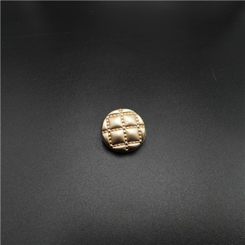 gold alloy shirt button 1.5cm clothes shank button