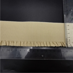 fashion pleated elastic woven tape 2021