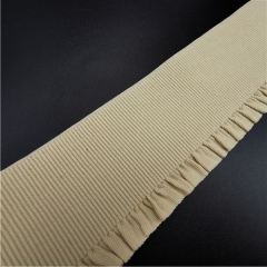 fashion pleated elastic woven tape 2021