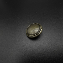 classical dark copper metal button for jeans