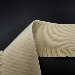 fashion pleated elastic woven tape 2021