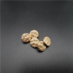 1cm matte gold tops button