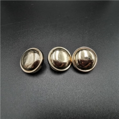 fashion gold round alloy button for jacket