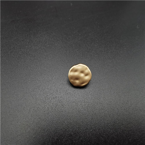 1cm matte gold tops button