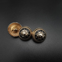 1.5cm gold metal jeans button，clothes with buttons