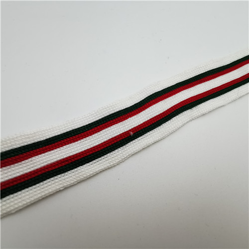 wholesale knit stripe twill tape for clothing