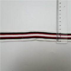 wholesale knit stripe twill tape for clothing