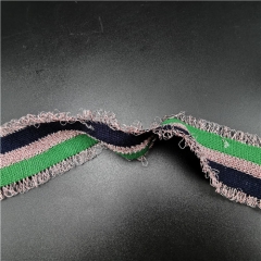 hot sale multicolor grain tassel webbing