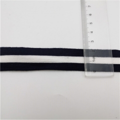 stripped polyester knitting ribbon