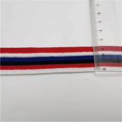 fashion multicolor grain stripe webbing 30mm