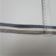 hot sale metallic ployester webbing tape