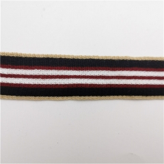 multicolor grain stripe webbing tape