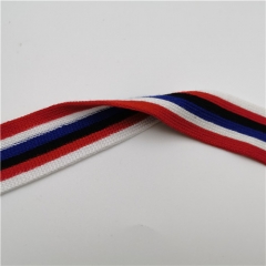 fashion multicolor grain stripe webbing 30mm