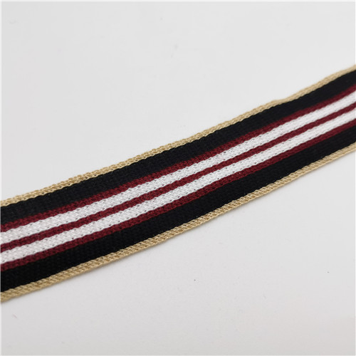 multicolor grain stripe webbing tape