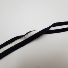 stripped polyester knitting ribbon