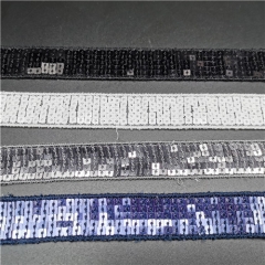 five lines sequins trimming tapes 20mm