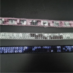 13mm fashion sequins trimming tapes