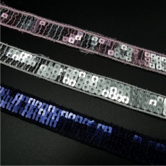 13mm fashion sequins trimming tapes