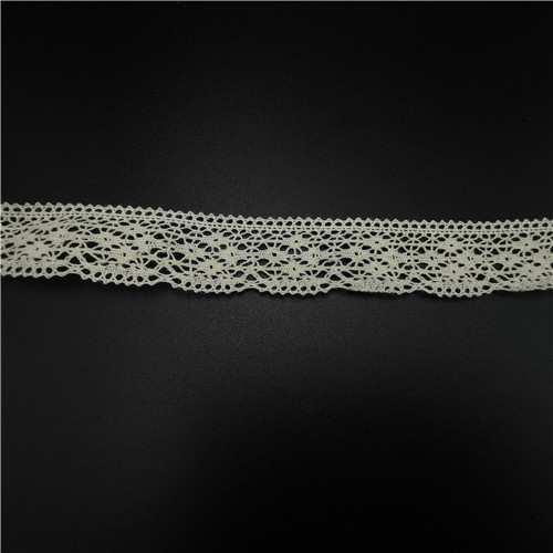 custom crochet cotton lace trim