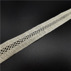 2cm embroidered crochet cotton lace tape