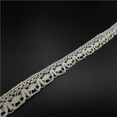 hot sale 1cm cotton lace garment