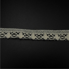 1.3cm high quality cotton lace 2021