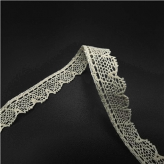 1cm crochet 100% cotton lace binding tape