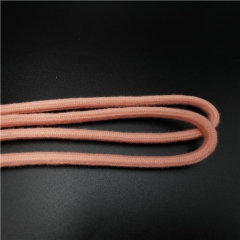 custom silicone dipped tips cotton drawcords for hoodies