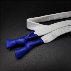 custom bowknot silicone dipped tips hoodies cord