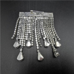 fashion bling bling fringe diamond brooches