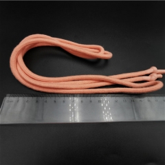 custom silicone dipped tips cotton drawcords for hoodies