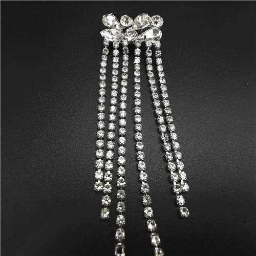 elegant women brooch fringe trims