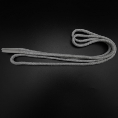 grey cotton 3mm silicone dipped tips drawcords