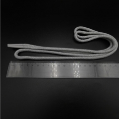 grey cotton 3mm silicone dipped tips drawcords